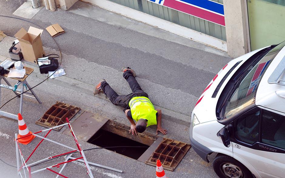 travaux assainissement Le Plessis-Pâté